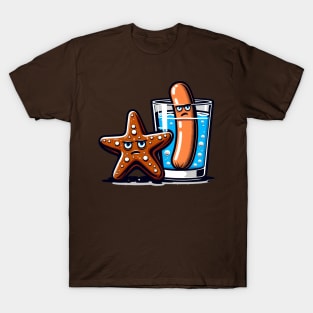 Chocolate Starfish & Hot Dog Flavored Water T-Shirt